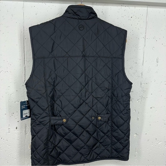 Magellan Outdoors Men's size Medium Black Campfire Quilted Vest NEW - Picture 4 of 11